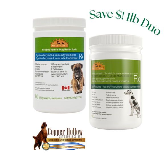 Combo: Welly Tails Probiotics/Vitamin and Mineral